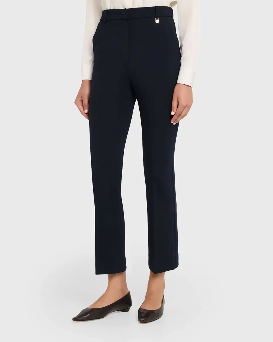 Max Mara Stretch Wool Cigarette Trousers | Thumbnail 4