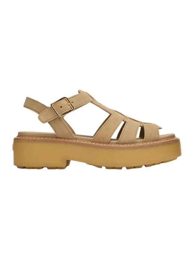 Platform Suede Fisherman Sandals Platform Suede Fisherman Sandals