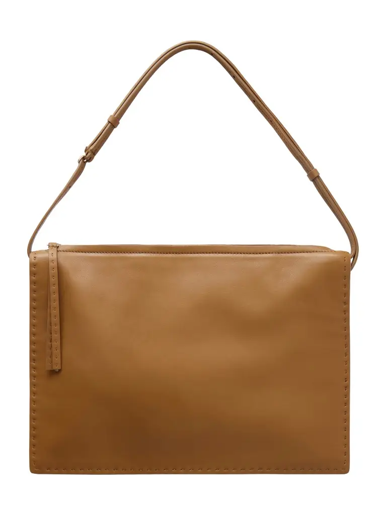 Phoebe Philo Glove Pochette leather shoulder bag - tan - One Size | Image 1 Phoebe Philo Glove Pochette leather shoulder bag - tan - One Size | Image 1