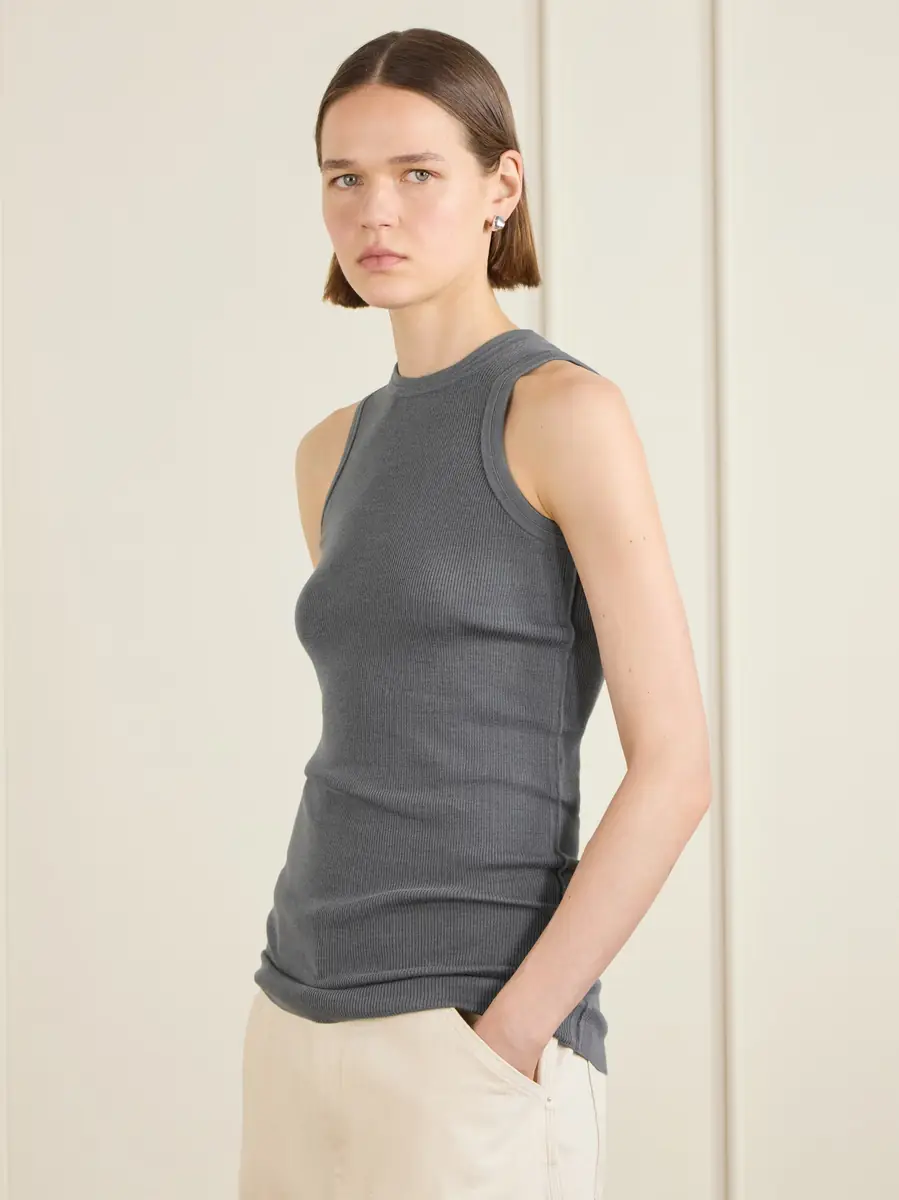 Phoebe Philo Ribbed wool tank top | Thumbnail 2 Phoebe Philo Ribbed wool tank top | Thumbnail 2