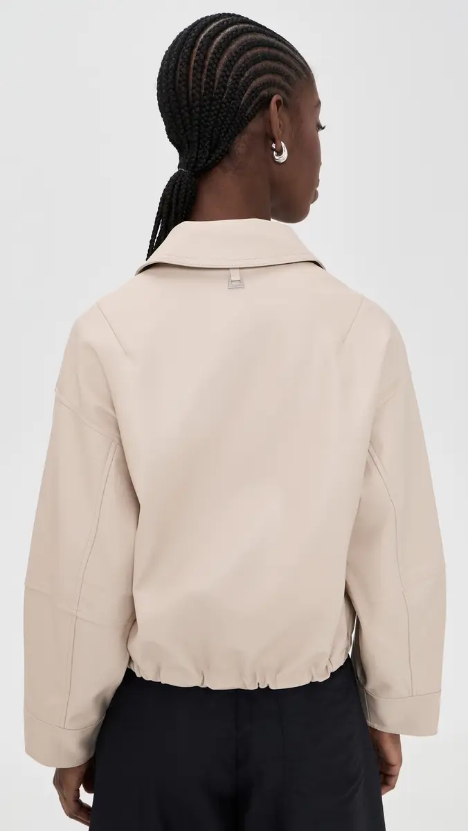 Apparis Ada Sans Faux Leather Jacket Latte | Thumbnail 3 Apparis Ada Sans Faux Leather Jacket Latte | Thumbnail 3