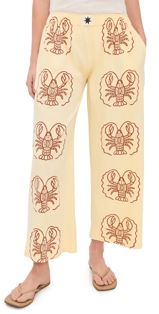 Ciao Ciao Vacation Lita Lobster Leize Pants | Image 1 Ciao Ciao Vacation Lita Lobster Leize Pants | Image 1