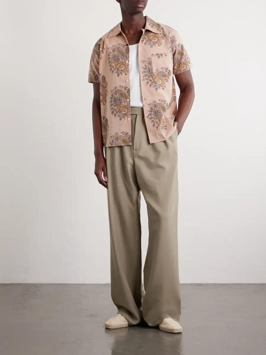 Kardo Chintan Printed Cotton Shirt - Men | Thumbnail 2