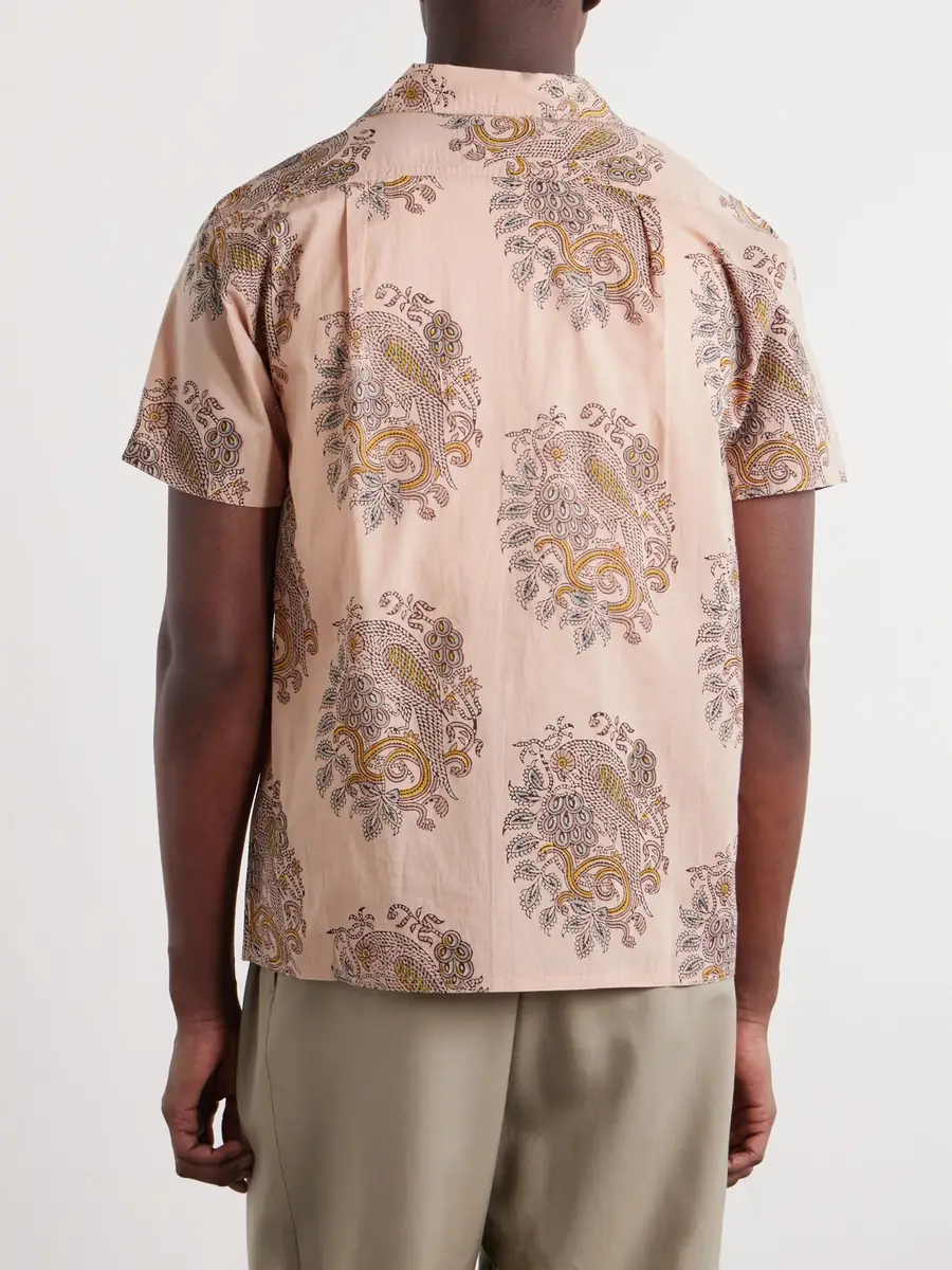 Kardo Chintan Printed Cotton Shirt - Men | Thumbnail 4