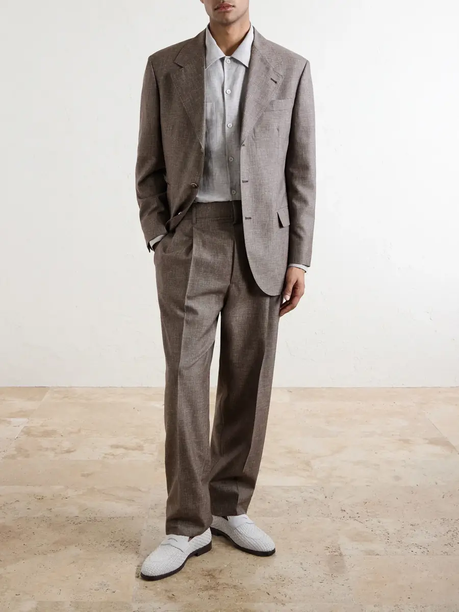 Brunello Cucinelli Wool Suit Jacket - Men | Thumbnail 2 Brunello Cucinelli Wool Suit Jacket - Men | Thumbnail 2
