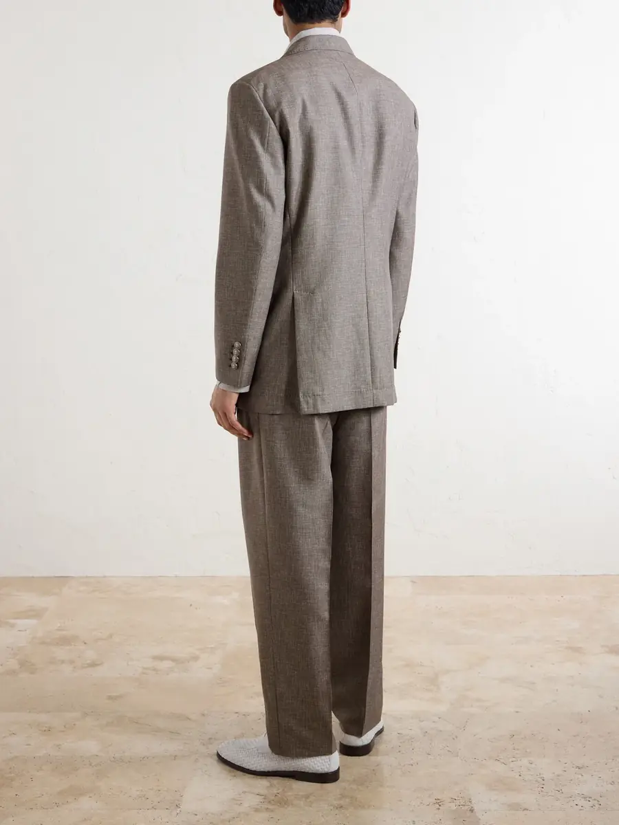 Brunello Cucinelli Wool Suit Jacket - Men | Thumbnail 4 Brunello Cucinelli Wool Suit Jacket - Men | Thumbnail 4
