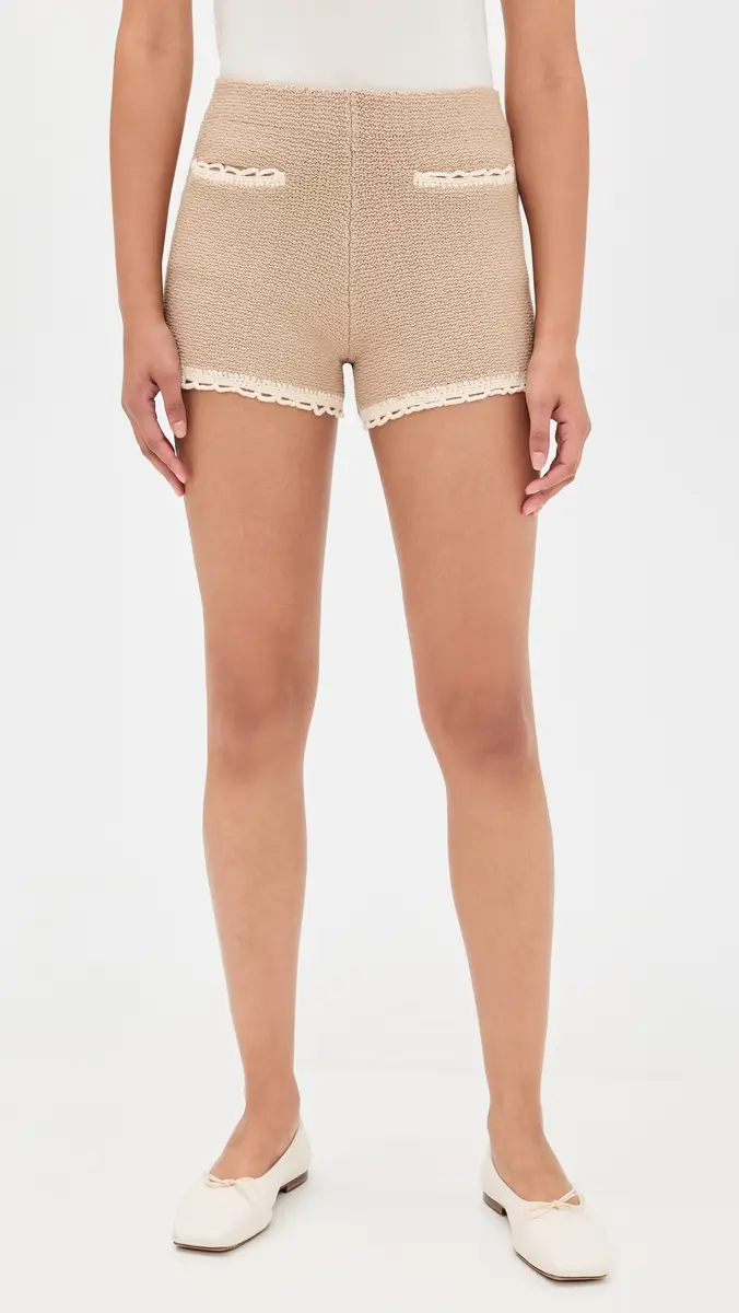 POSSE Willow Shorts Taupe | Thumbnail 2 POSSE Willow Shorts Taupe | Thumbnail 2