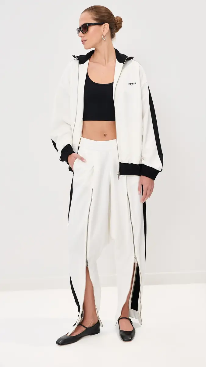 Coperni Oversized Track Jacket White | Thumbnail 5 Coperni Oversized Track Jacket White | Thumbnail 5
