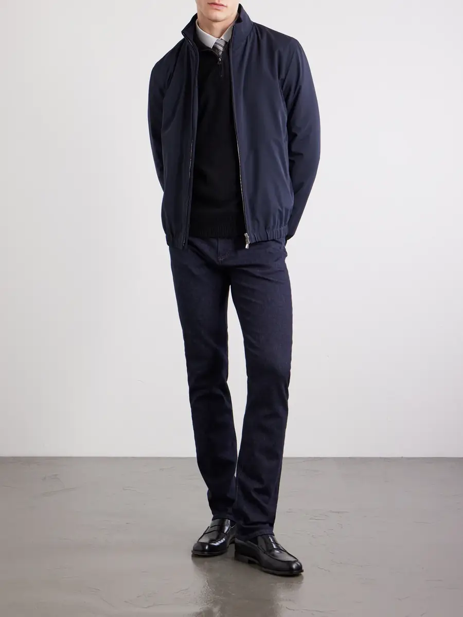 Thom Sweeney Shell Bomber Jacket - Men | Thumbnail 2 Thom Sweeney Shell Bomber Jacket - Men | Thumbnail 2