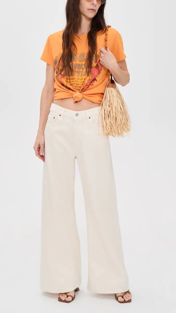Mother Petite Lil Lemon Twist Sneak Jeans | Thumbnail 5 Mother Petite Lil Lemon Twist Sneak Jeans | Thumbnail 5