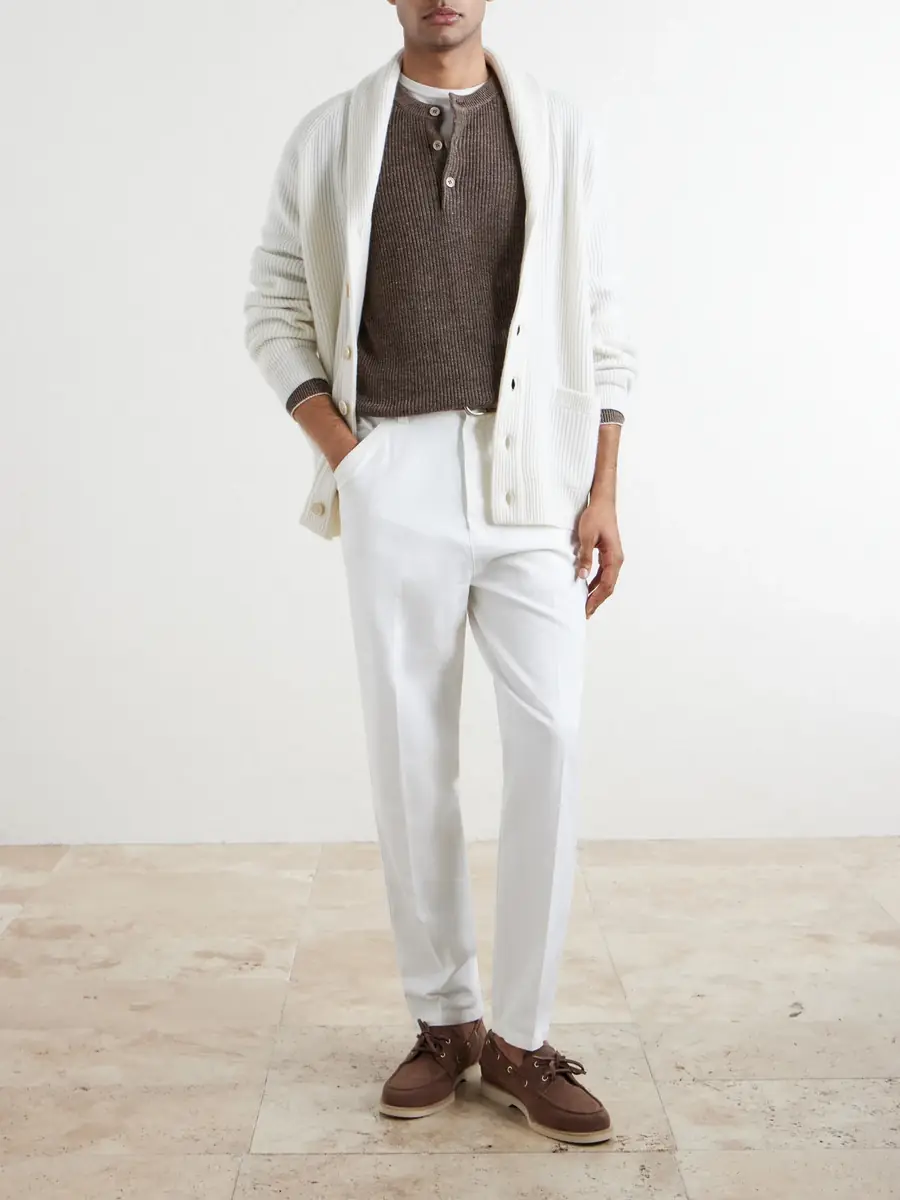 Brunello Cucinelli Cashmere Cardigan - Men | Thumbnail 2