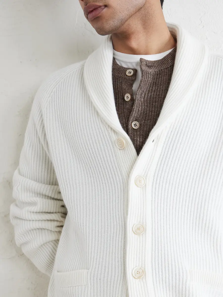 Brunello Cucinelli Cashmere Cardigan - Men | Thumbnail 5