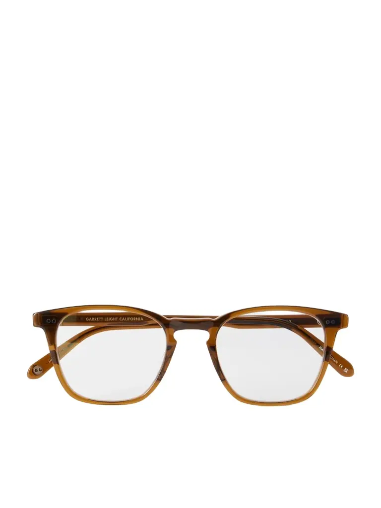 Garrett Leight California Optical Albright D-Frame Acetate Optical Glasses - Men | Image 1 Garrett Leight California Optical Albright D-Frame Acetate Optical Glasses - Men | Image 1