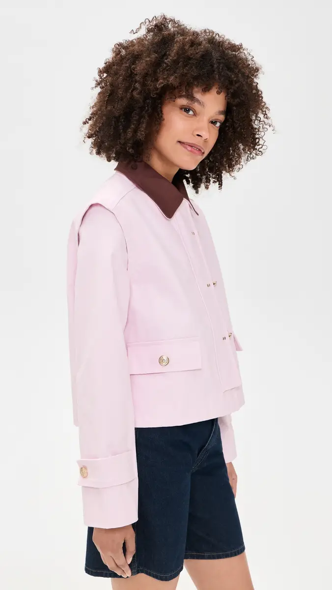 Hill House Home The Clarisse Jacket Pink | Thumbnail 4 Hill House Home The Clarisse Jacket Pink | Thumbnail 4