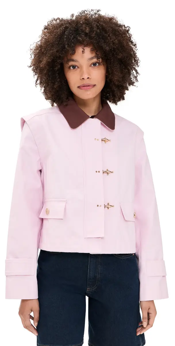 Hill House Home The Clarisse Jacket Pink | Image 1 Hill House Home The Clarisse Jacket Pink | Image 1