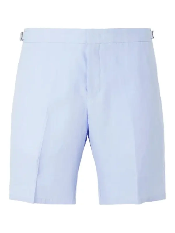 Norwich Straight-Leg Linen Shorts - Men Norwich Straight-Leg Linen Shorts - Men