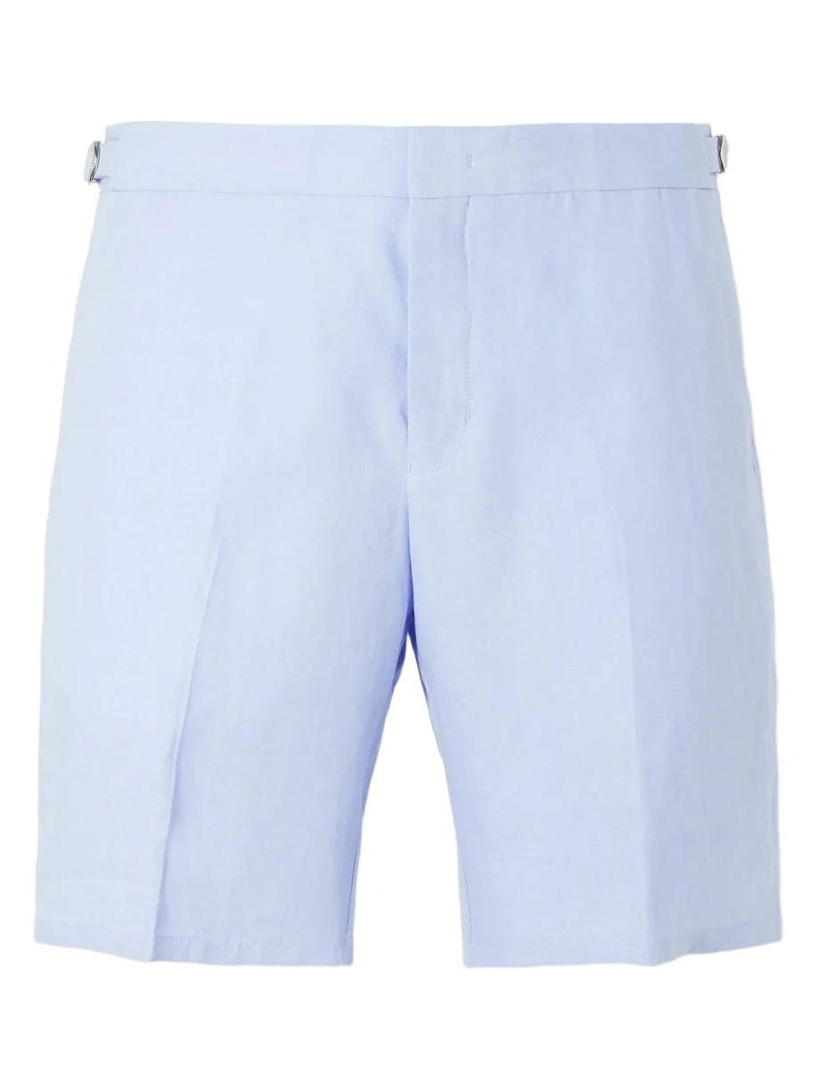 Norwich Straight-Leg Linen Shorts - Men Norwich Straight-Leg Linen Shorts - Men
