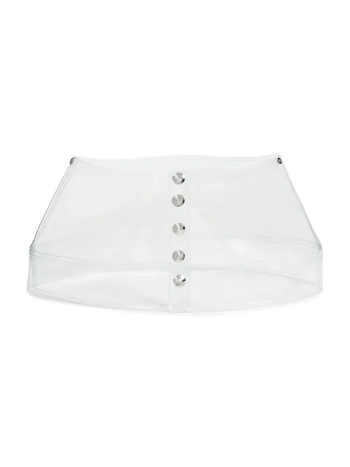 Tibi PVC Peplum Belt