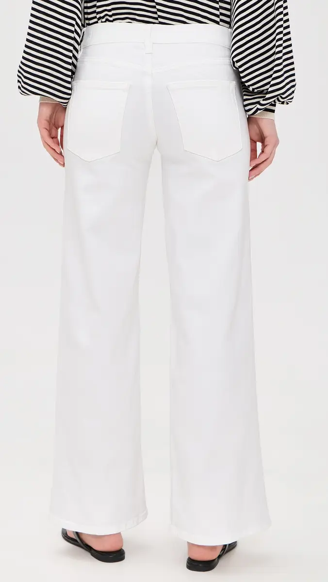 Frame Low Rise Le Slim Palazzo Jeans | Thumbnail 3 Frame Low Rise Le Slim Palazzo Jeans | Thumbnail 3