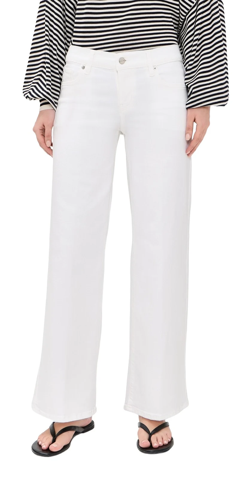 Frame Low Rise Le Slim Palazzo Jeans