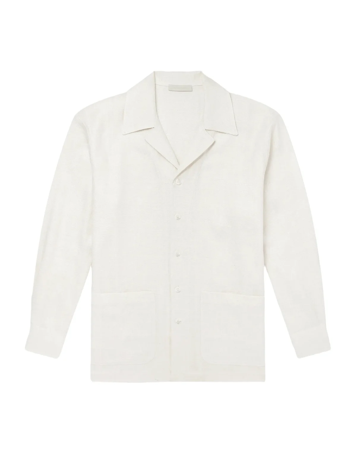 Camp-Collar Silk-Gauze Shirt - Men Camp-Collar Silk-Gauze Shirt - Men