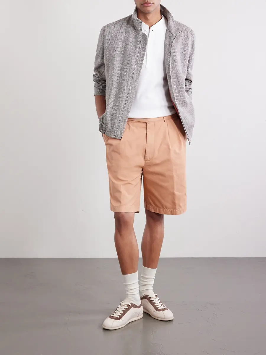 Brunello Cucinelli Ribbed Jersey Henley T-Shirt - Men | Thumbnail 2 Brunello Cucinelli Ribbed Jersey Henley T-Shirt - Men | Thumbnail 2