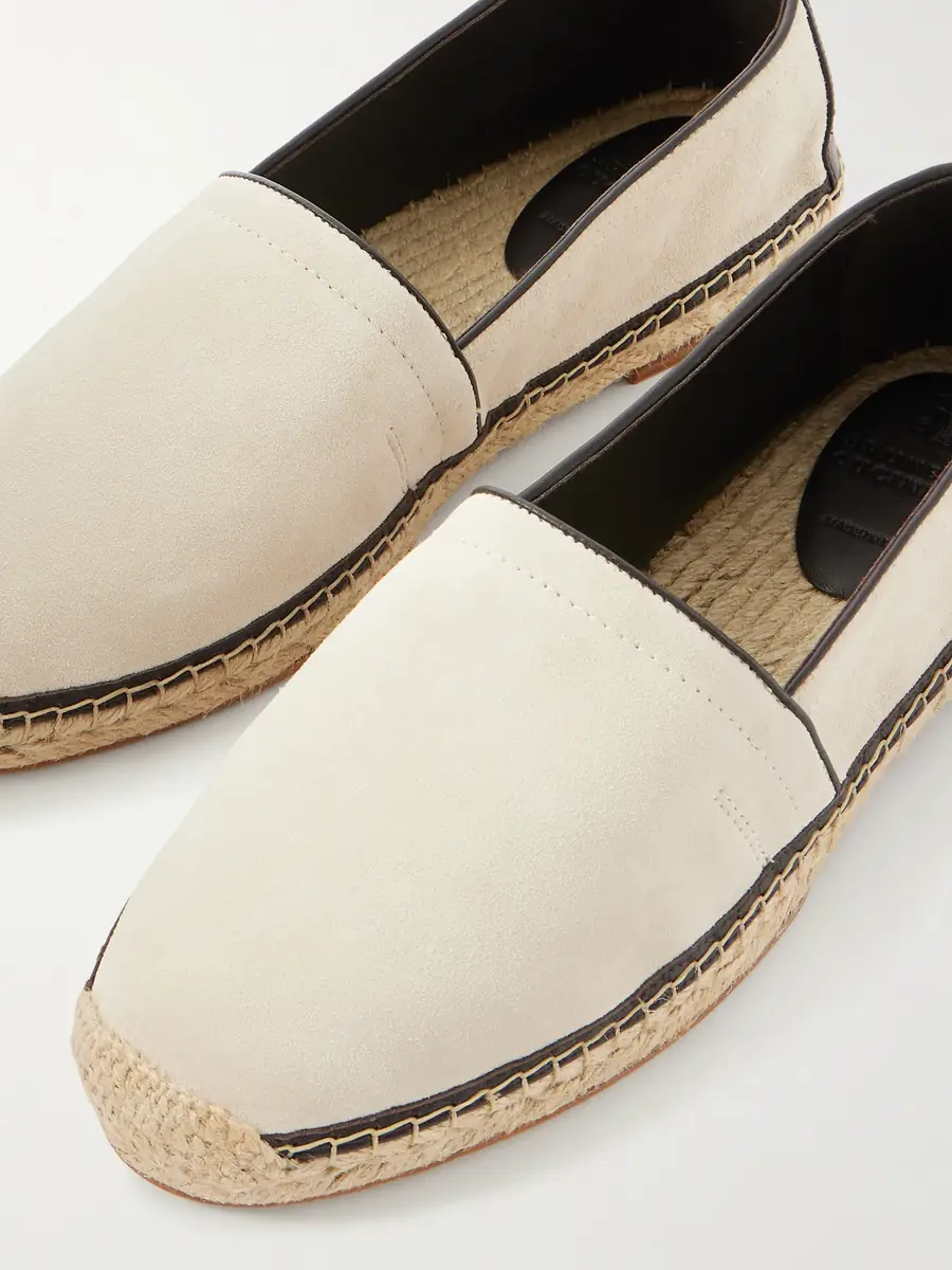Brunello Cucinelli Suede Espadrilles - Men | Thumbnail 4 Brunello Cucinelli Suede Espadrilles - Men | Thumbnail 4