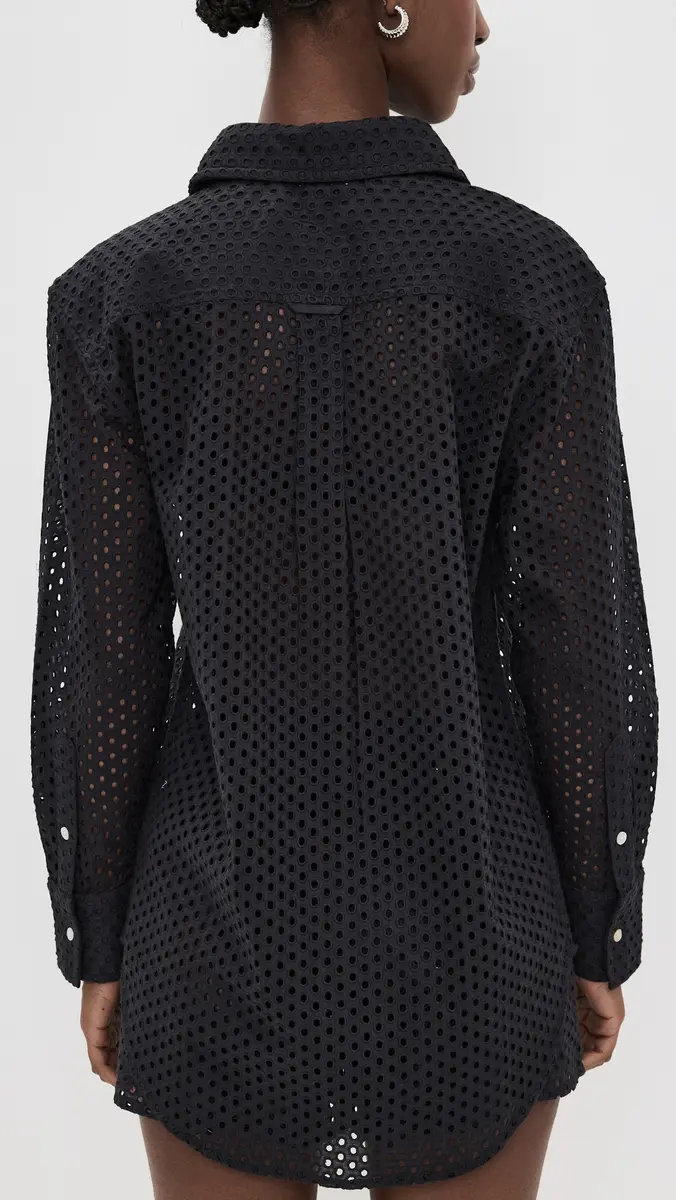 Solid & Striped The Bronte Button Down Noir | Thumbnail 3 Solid & Striped The Bronte Button Down Noir | Thumbnail 3