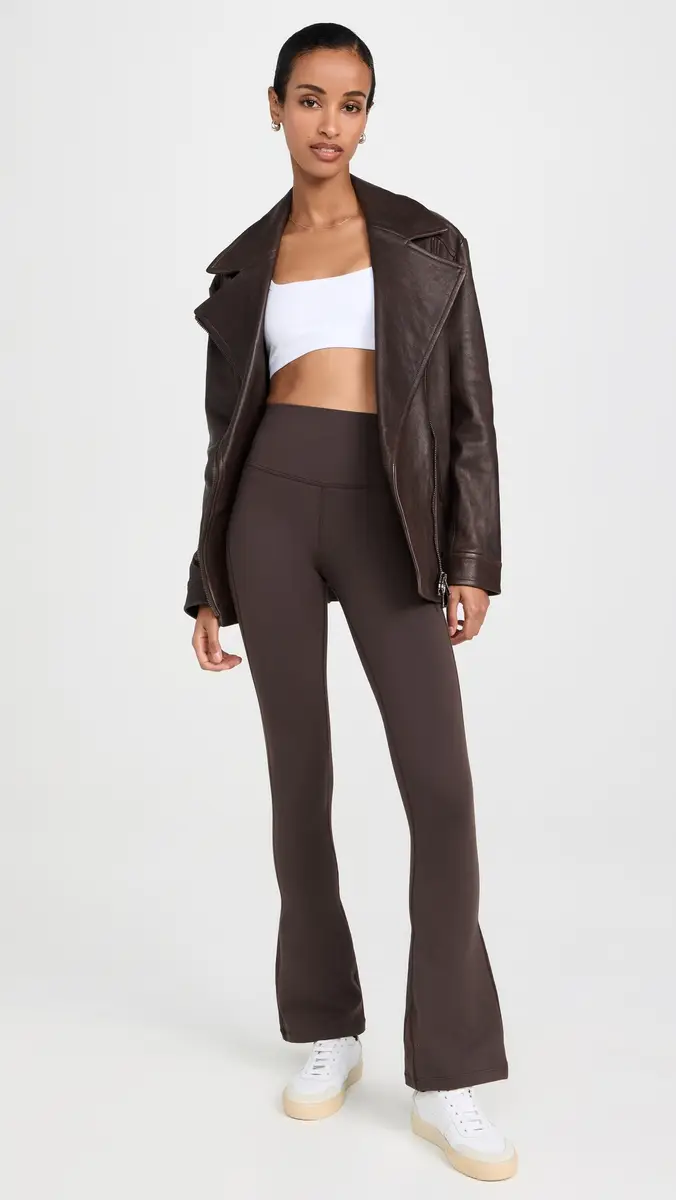 Splits59 Raquel High Waist Supplex Flare Full Leggings | Thumbnail 5