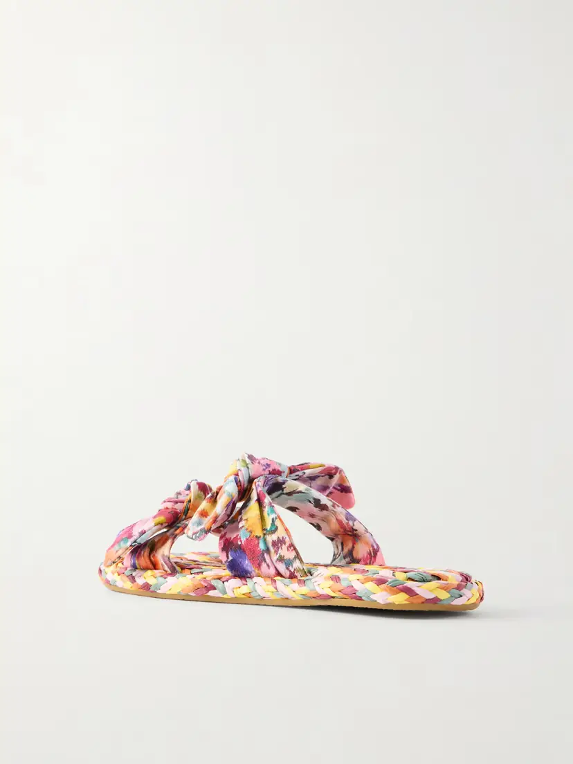 Zimmermann Carousel Woven Slides | Thumbnail 3 Zimmermann Carousel Woven Slides | Thumbnail 3