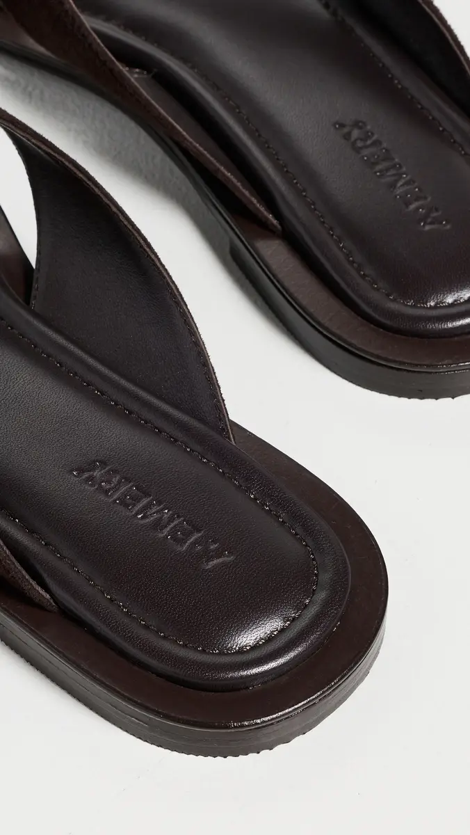 A Emery A. EMERY Viola Sandals Blackberry Suede | Thumbnail 4