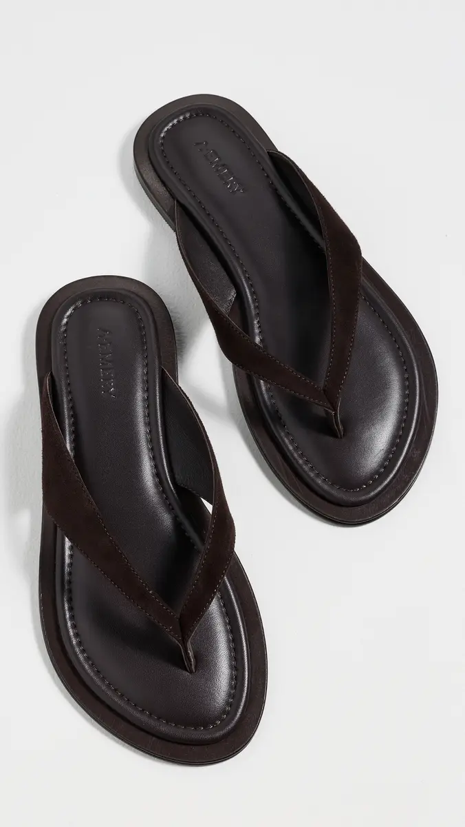 A Emery A. EMERY Viola Sandals Blackberry Suede | Thumbnail 5