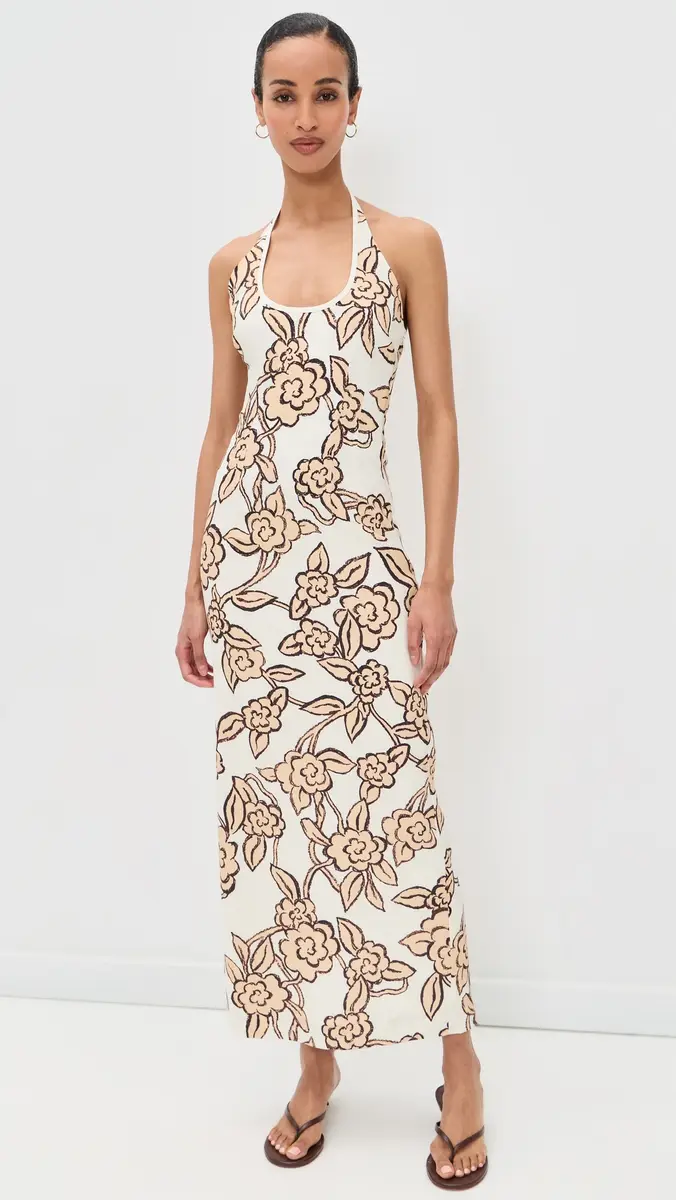 SIR. SIR. Elodie Halter Midi Dress | Thumbnail 2