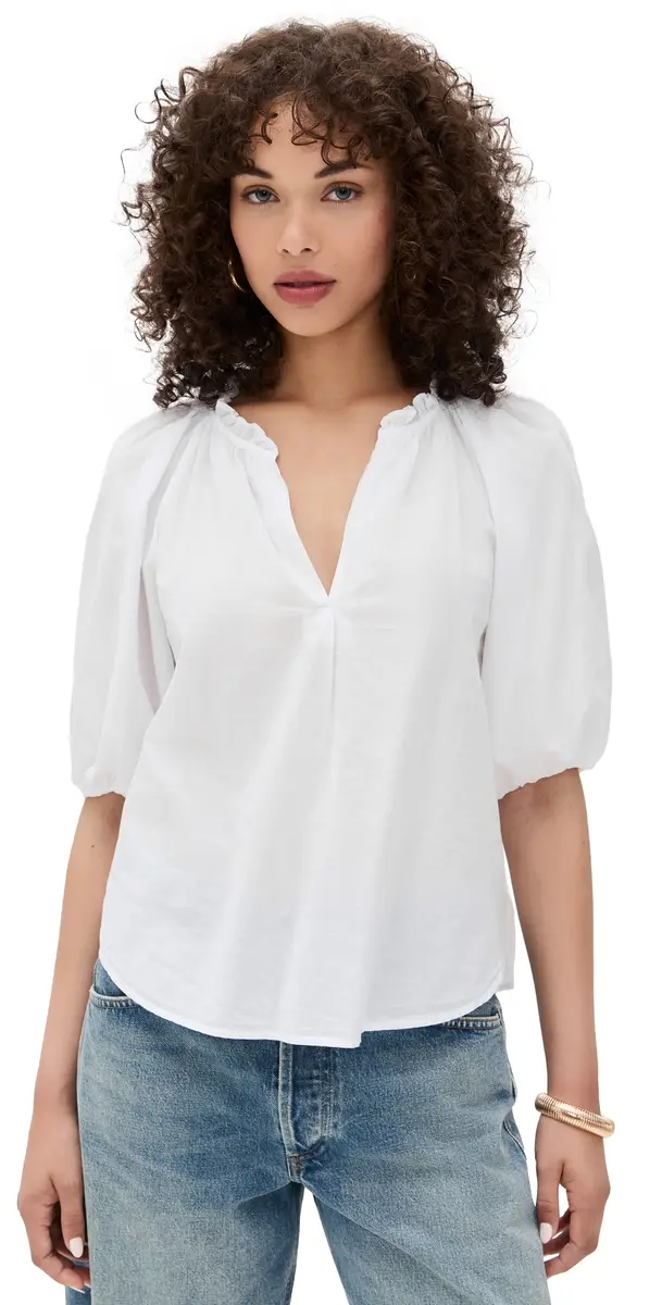 XÍRENA Jules Top White | Image 1 XÍRENA Jules Top White | Image 1