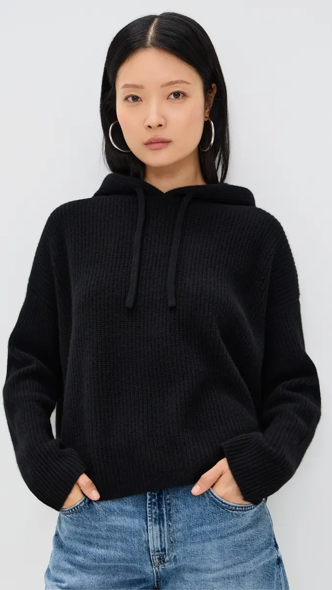 Jenni Kayne Cashmere Fisherman Hoodie | Thumbnail 2