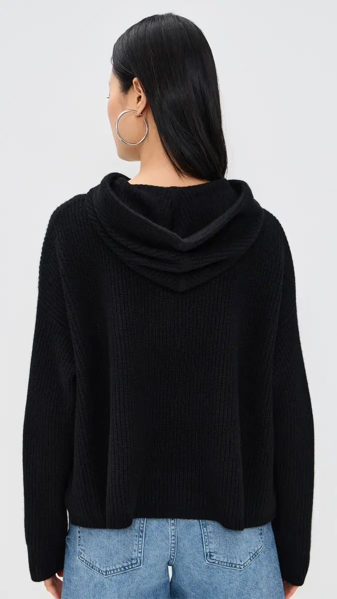 Jenni Kayne Cashmere Fisherman Hoodie | Thumbnail 3