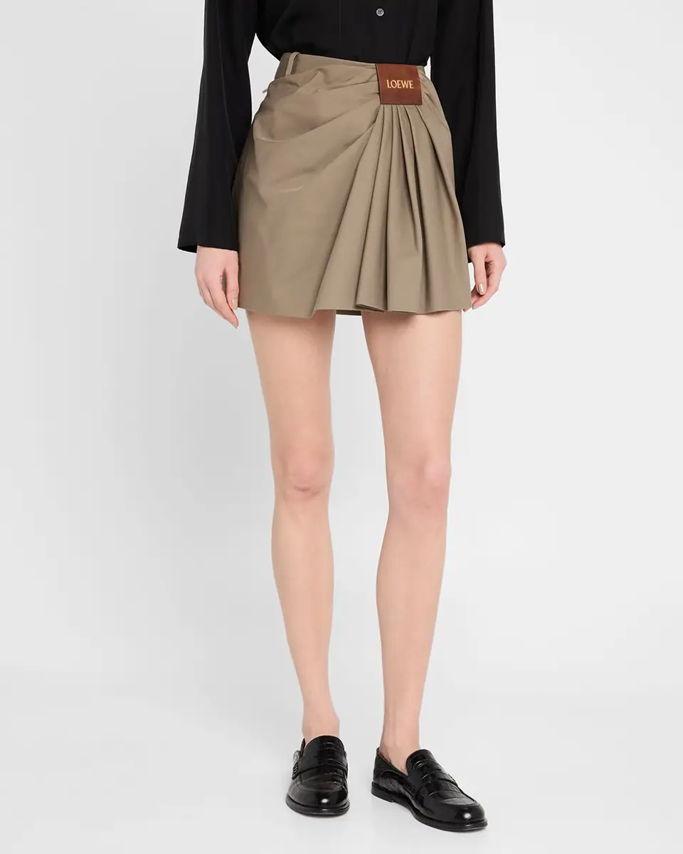 Loewe Draped Mini Skirt | Thumbnail 4