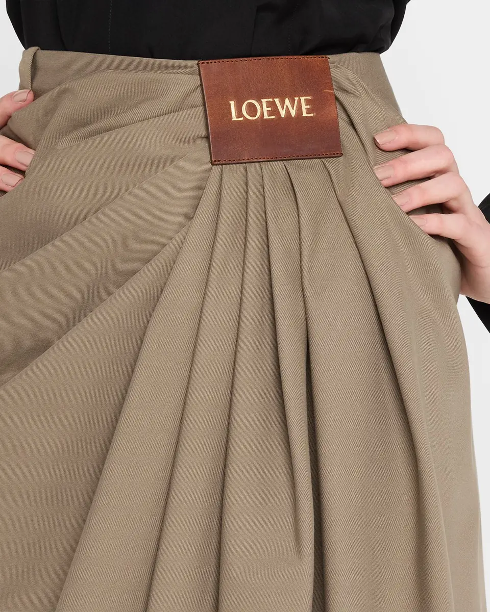 Loewe Draped Mini Skirt | Thumbnail 5