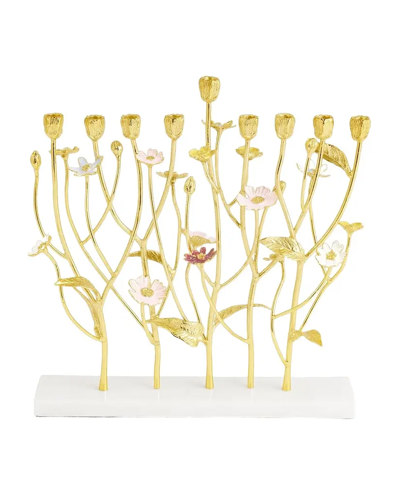 Michael Aram Wildflowers Menorah