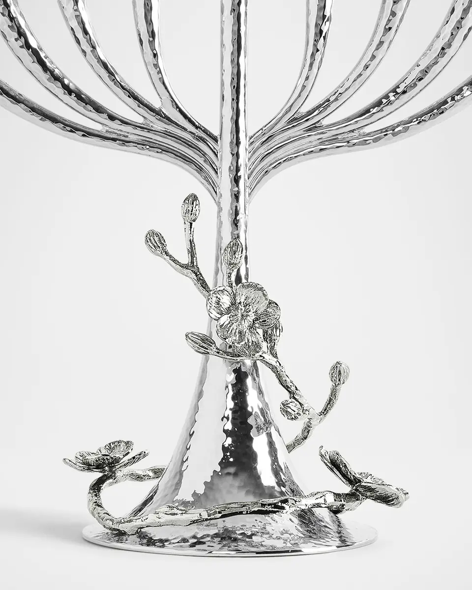 Michael Aram White Orchid Menorah | Thumbnail 2 Michael Aram White Orchid Menorah | Thumbnail 2