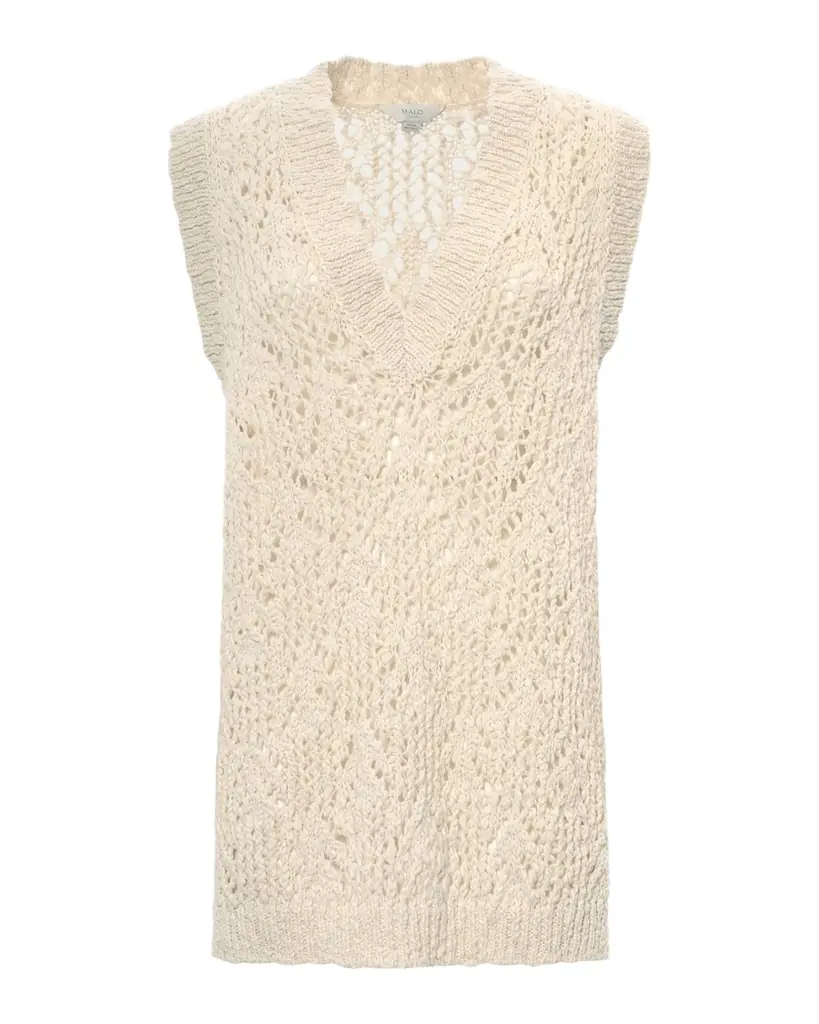 Malo Cotton Flamme Knit Tank Top | Image 1 Malo Cotton Flamme Knit Tank Top | Image 1