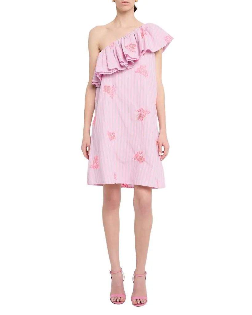 Essentiel Antwerp Jusjus Embellished Asymmetric Dress | Image 1 Essentiel Antwerp Jusjus Embellished Asymmetric Dress | Image 1