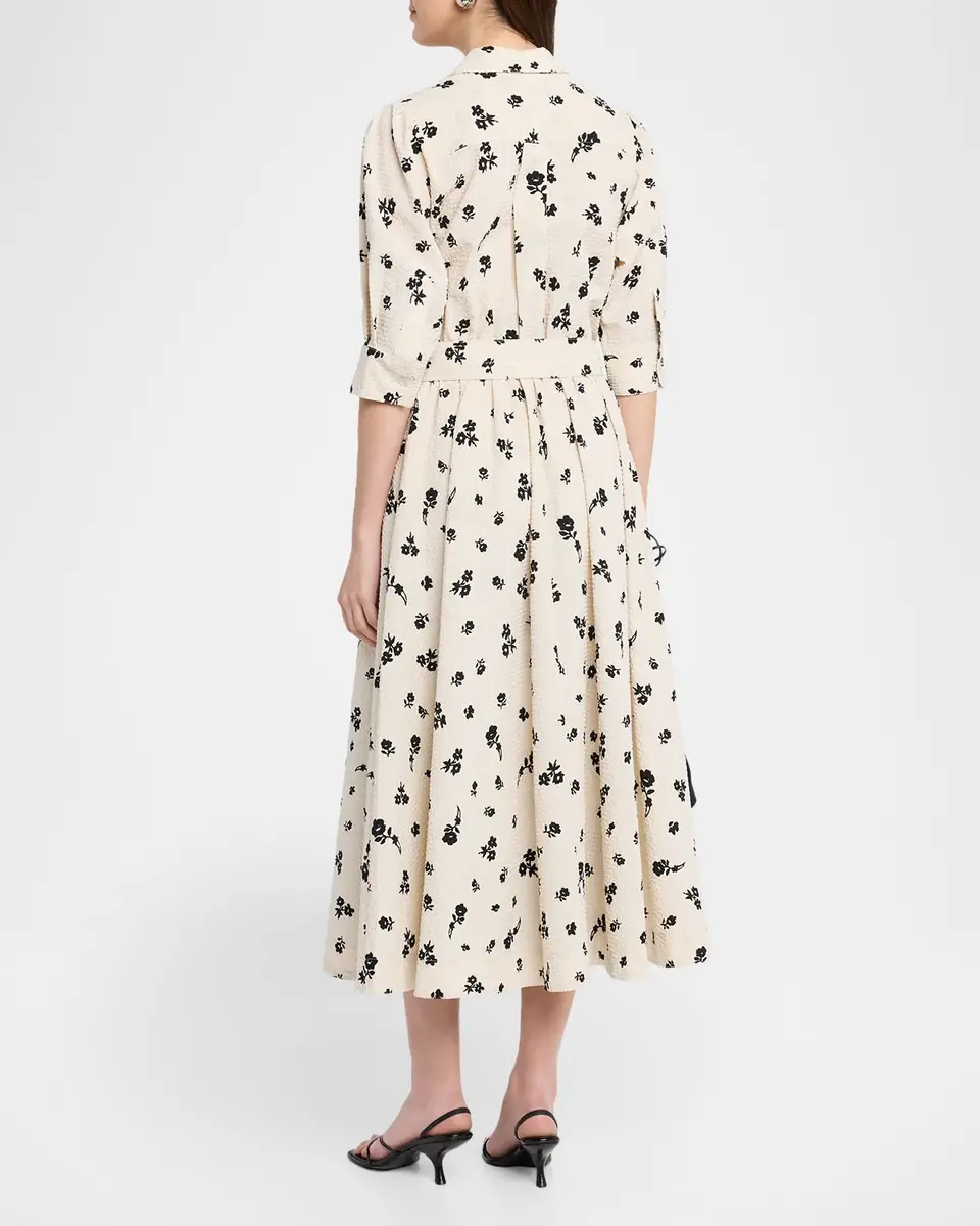 Essentiel Antwerp Jizo Belted Midi Shirtdress | Thumbnail 6 Essentiel Antwerp Jizo Belted Midi Shirtdress | Thumbnail 6