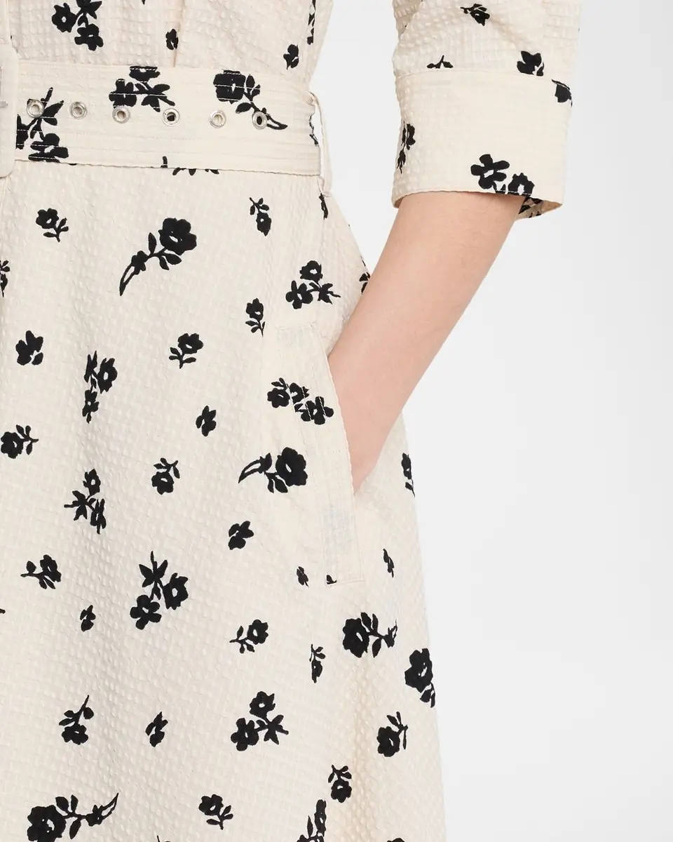 Essentiel Antwerp Jizo Belted Midi Shirtdress | Thumbnail 8 Essentiel Antwerp Jizo Belted Midi Shirtdress | Thumbnail 8