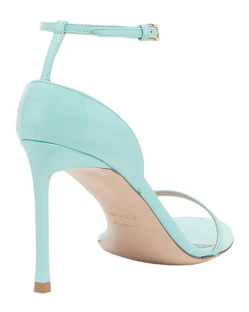 105mm Patent Leather Stiletto Sandals 105mm Patent Leather Stiletto Sandals