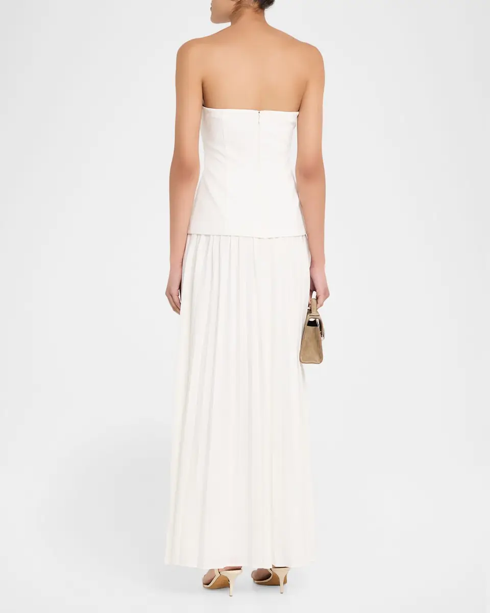Generation Love Cody Pleated Strapless Dress | Thumbnail 2