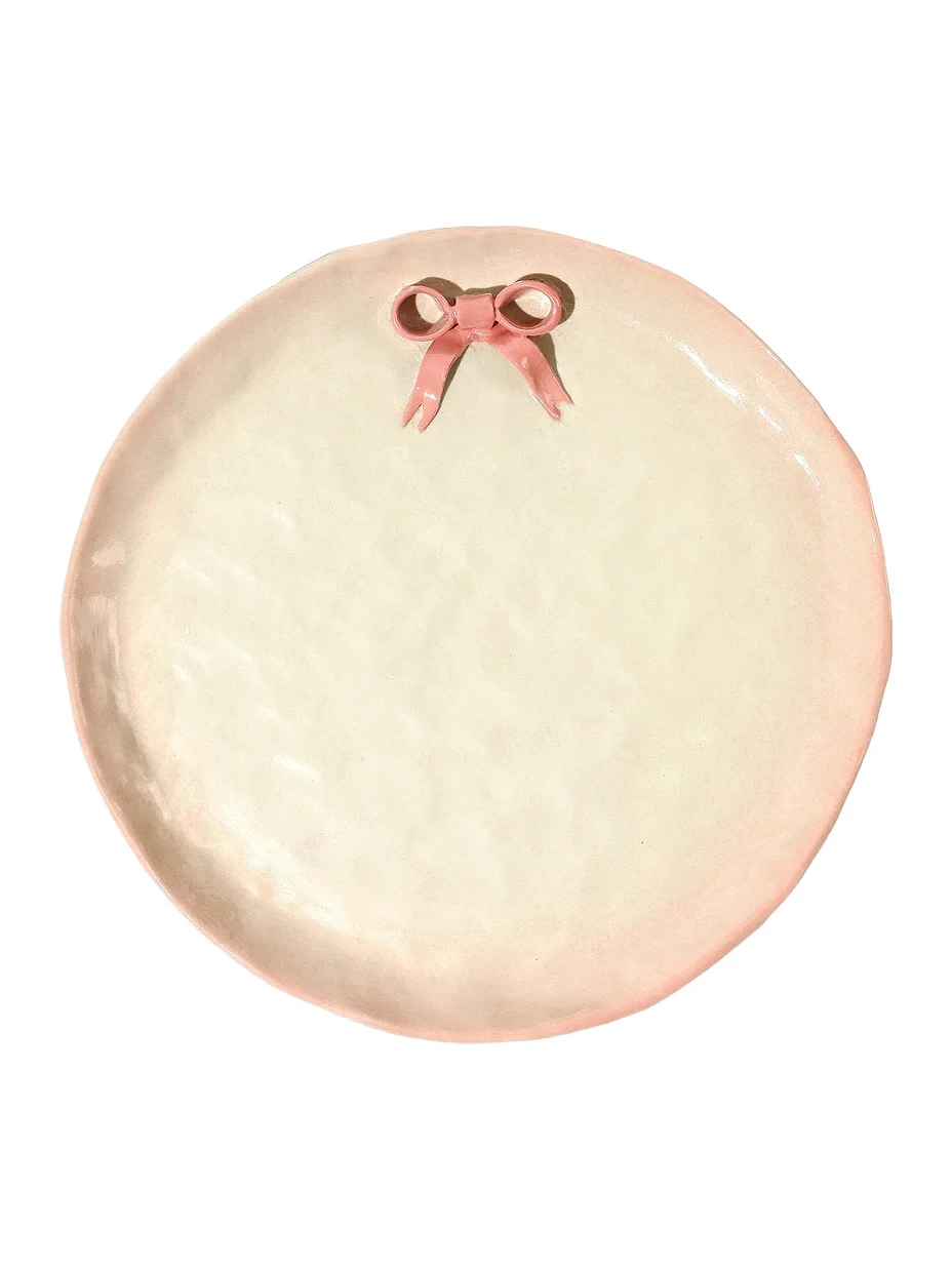 Noon & Moon BowKnot Dinner Plate