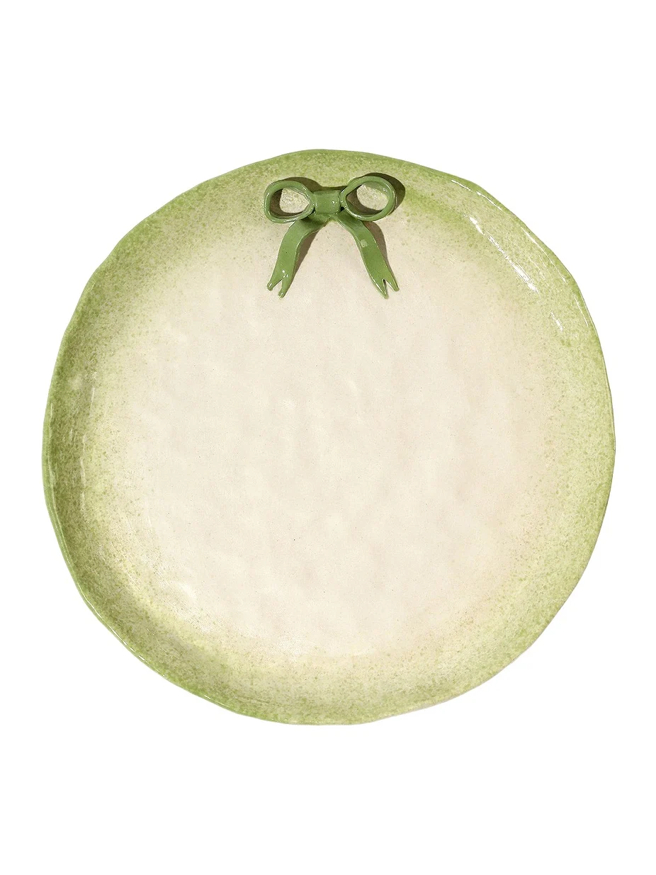 Noon & Moon BowKnot Dinner Plate