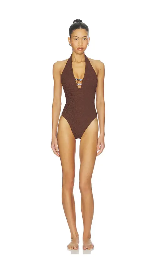 Hunza G Adriana Beaded One Piece | Image 1 Hunza G Adriana Beaded One Piece | Image 1