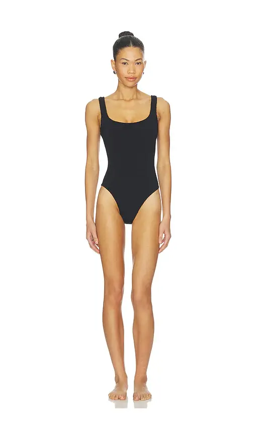 Hunza G Square Neck One Piece | Image 1 Hunza G Square Neck One Piece | Image 1